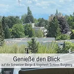 Penthouse - 3 Schlafzimmer- Sonnige Dachterrasse -whirlpool & Alpenblick - Perfekt Fuer Romantik Oder Familienurlaub Mit Kind, Hund Willkommen - By Ferienwohnenamsee -