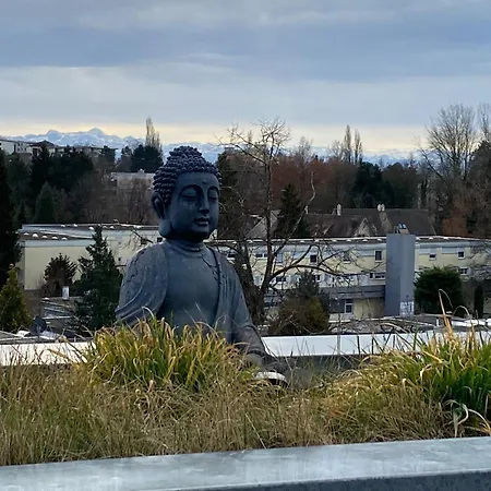 Penthouse - 3 Schlafzimmer- Sonnige Dachterrasse -whirlpool & Alpenblick - Perfekt Fuer Romantik Oder Familienurlaub Mit Kind, Hund Willkommen - By Ferienwohnenamsee - *