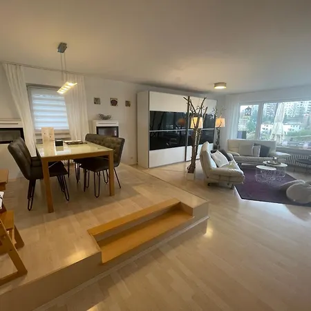 Penthouse - 3 Schlafzimmer- Sonnige Dachterrasse -whirlpool & Alpenblick - Perfekt Fuer Romantik Oder Familienurlaub Mit Kind, Hund Willkommen - By Ferienwohnenamsee - 아파트