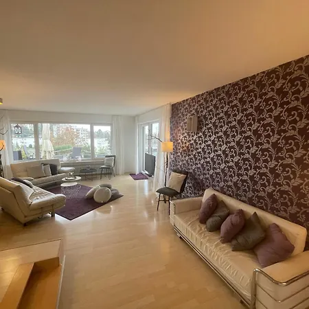 Penthouse - 3 Schlafzimmer- Sonnige Dachterrasse -whirlpool & Alpenblick - Perfekt Fuer Romantik Oder Familienurlaub Mit Kind, Hund Willkommen - By Ferienwohnenamsee - 아파트 위버링겐