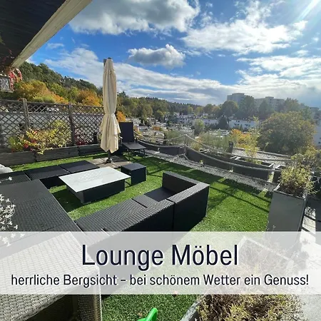 Penthouse - 3 Schlafzimmer- Sonnige Dachterrasse -whirlpool & Alpenblick - Perfekt Fuer Romantik Oder Familienurlaub Mit Kind, Hund Willkommen - By Ferienwohnenamsee - Uberlingen