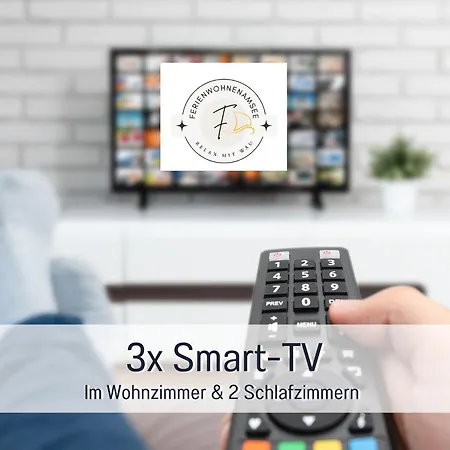 Penthouse - 3 Schlafzimmer- Sonnige Dachterrasse -whirlpool & Alpenblick - Perfekt Fuer Romantik Oder Familienurlaub Mit Kind, Hund Willkommen - By Ferienwohnenamsee - *