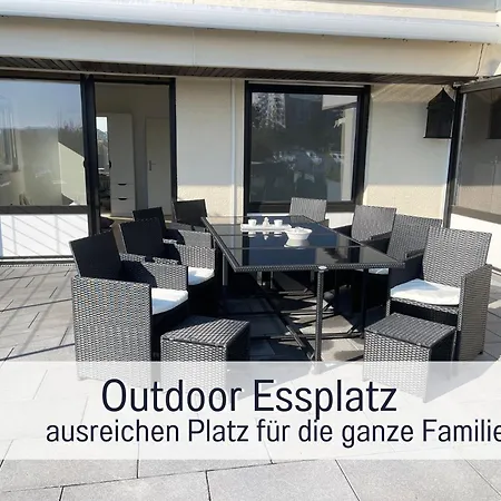 Penthouse - 3 Schlafzimmer- Sonnige Dachterrasse -whirlpool & Alpenblick - Perfekt Fuer Romantik Oder Familienurlaub Mit Kind, Hund Willkommen - By Ferienwohnenamsee - Uberlingen