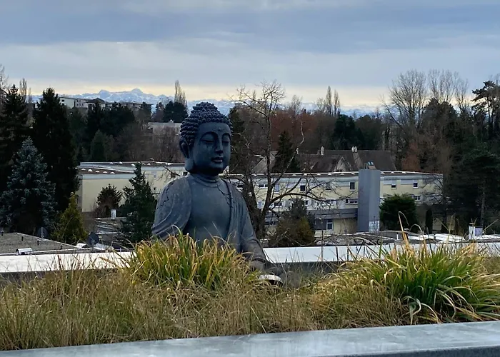 Penthouse - 3 Schlafzimmer- Sonnige Dachterrasse -whirlpool & Alpenblick - Perfekt Fuer Romantik Oder Familienurlaub Mit Kind, Hund Willkommen - By Ferienwohnenamsee - *