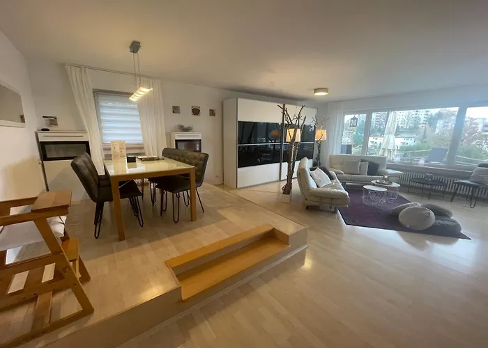 Penthouse - 3 Schlafzimmer- Sonnige Dachterrasse -whirlpool & Alpenblick - Perfekt Fuer Romantik Oder Familienurlaub Mit Kind, Hund Willkommen - By Ferienwohnenamsee - Апартаменты